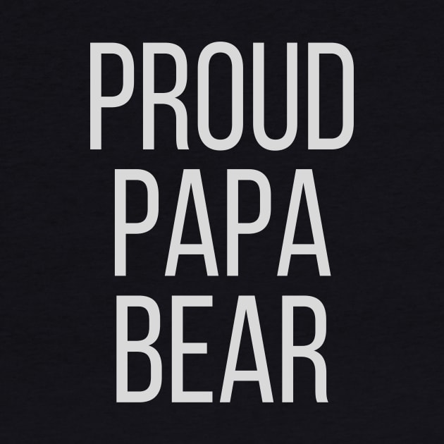 Proud Papa Bear by thebirthhour